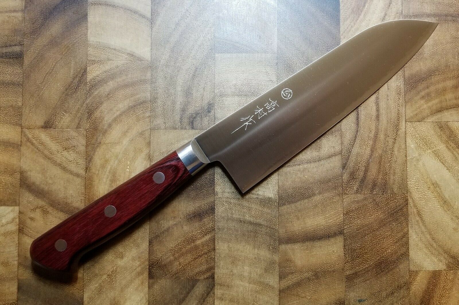 Takamura Migaki 170mm Japanese Santoku Knife - R2 Powdered Steel - Fresh Stock Dated October 2025