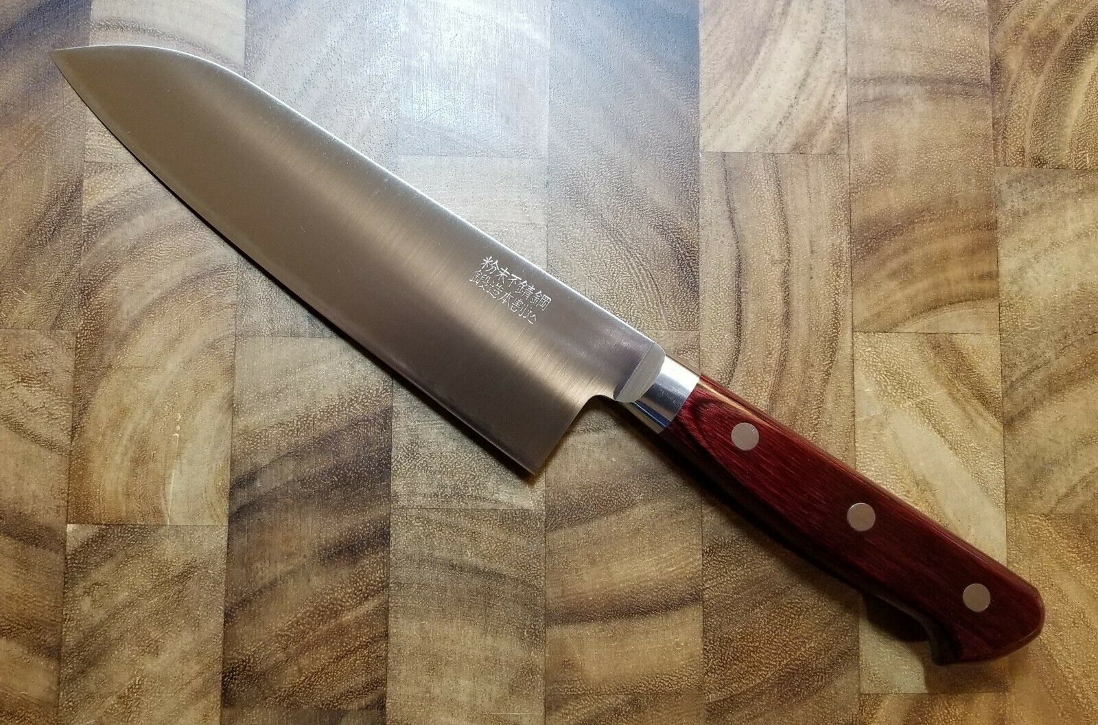 Takamura Migaki 170mm Japanese Santoku Knife - R2 Powdered Steel - Fresh Stock Dated October 2025