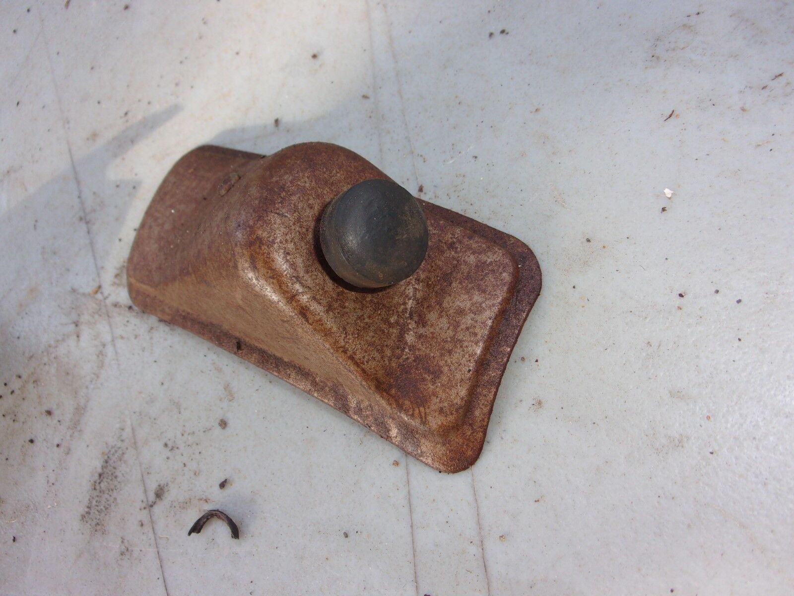 62 64 65 FALCON STATION WAGON REAR SEAT LEFT SIDE RUBBER STOP BUMPER OEM - Fresh Stock Dated October 2025