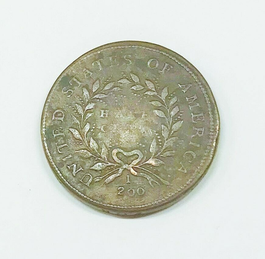 1793 Liberty Cap Half Cent Facing Left - Fresh Stock Dated October 2025