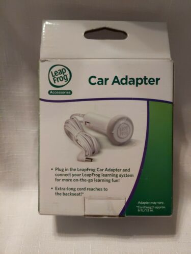 LeapFrog Car Adapter Charger 690-11339 For LeapPad Ultra & LeapReader NEW Sealed - Fresh Stock Dated October 2025