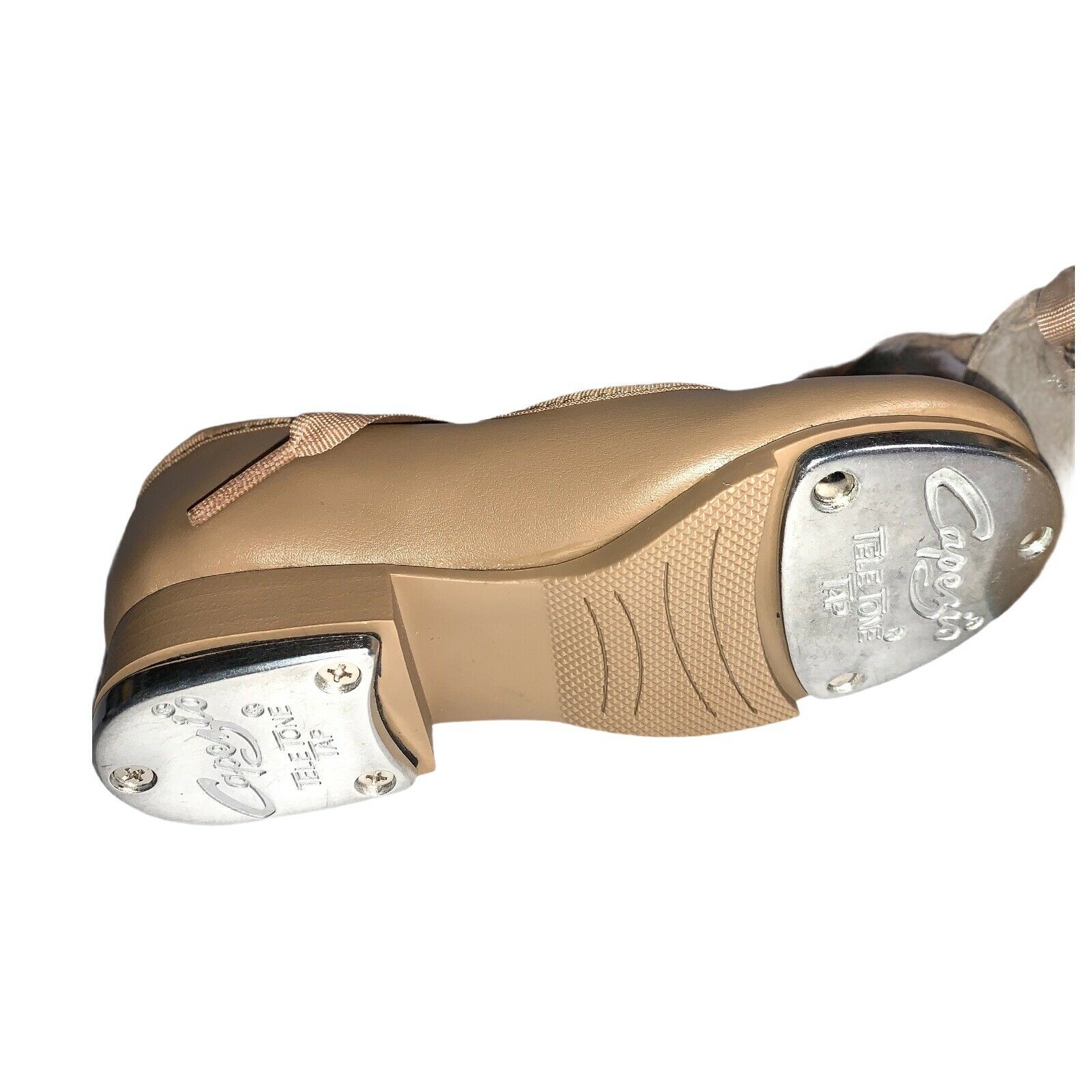 Capezio Toddler Size 8W Jr. Tyette Tap Shoe Caramel N625C - Fresh Stock Dated October 2025