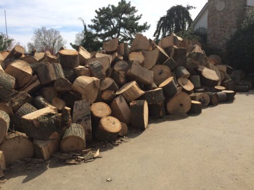 PALLETS FIREWOOD W/ FREE KINDLING /OAK & MIXED HARDWOOD/ SEASONED OVER A YEAR. / - Fresh Stock Dated October 2025