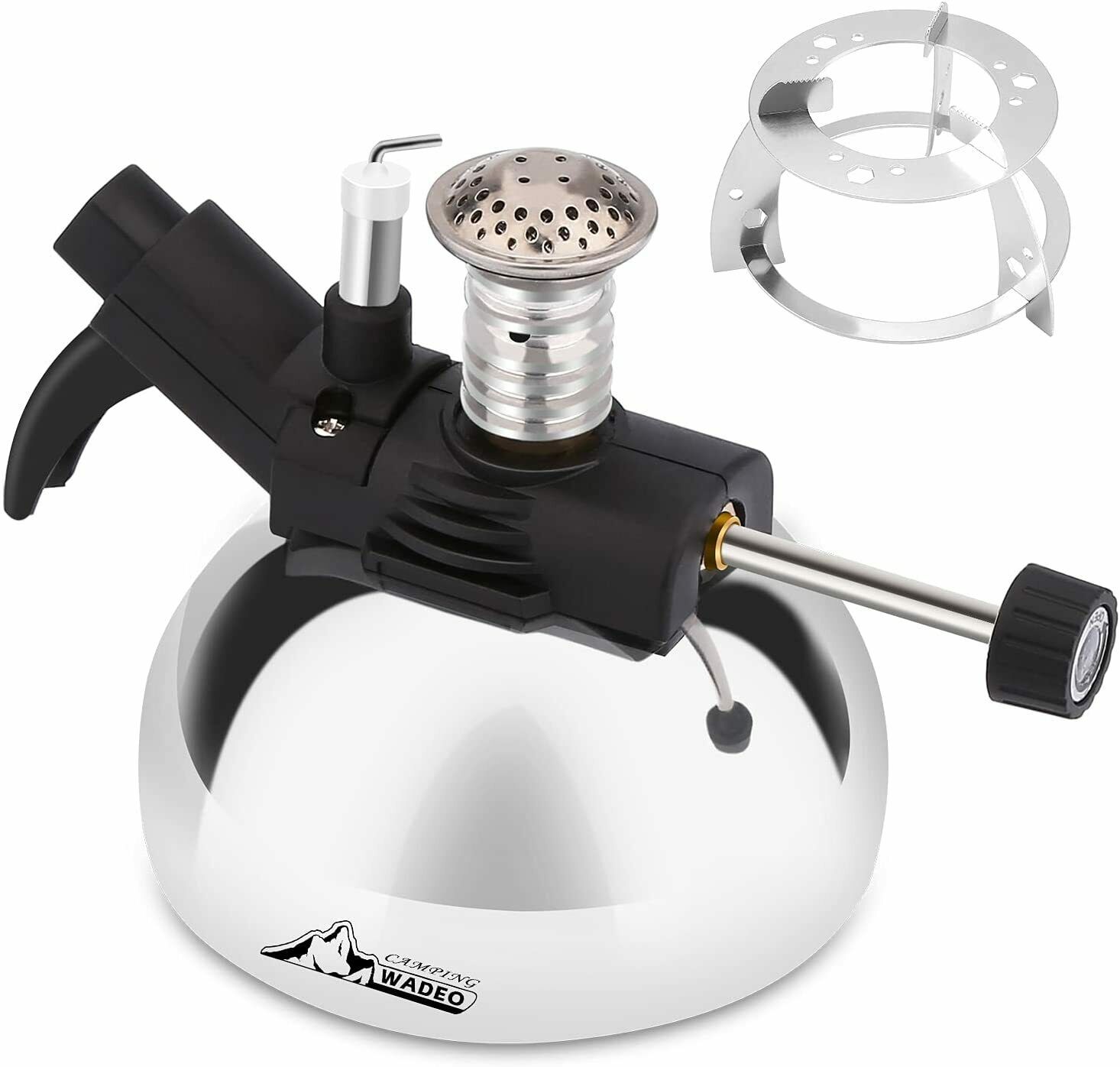 Mini Butane Burner, Tabletop Burner & Aluminium Rack, Portable Burner, Cooking - Fresh Stock Dated October 2025