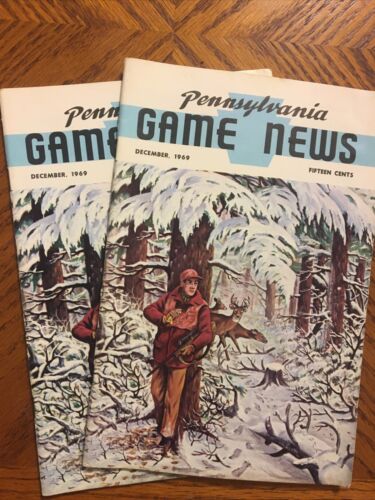 Lot of 23 1960s Pennsylvania Game News Issues Bird Covers - Fresh Stock Dated October 2025