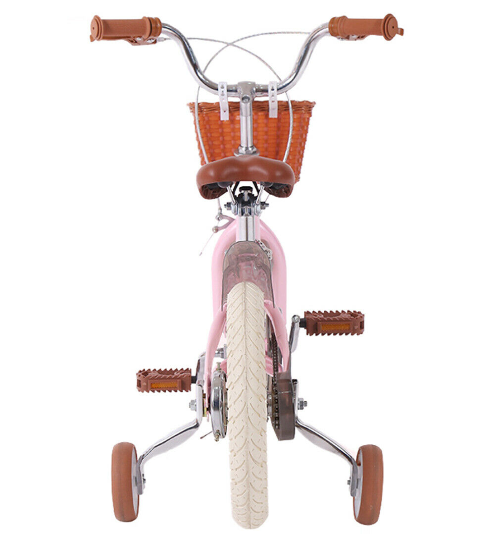 Phoenix 18inch Kids Bike Pink Yellow With Training Wheels For Ages 3-12 Chilren - Fresh Stock Dated October 2025