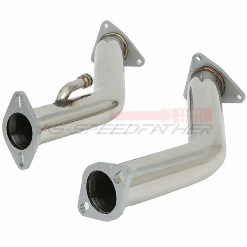 Catless Straight  Downpipes For Infinity for G37 2008-2013 3.7L V6 VQ37VHR - Fresh Stock Dated October 2025