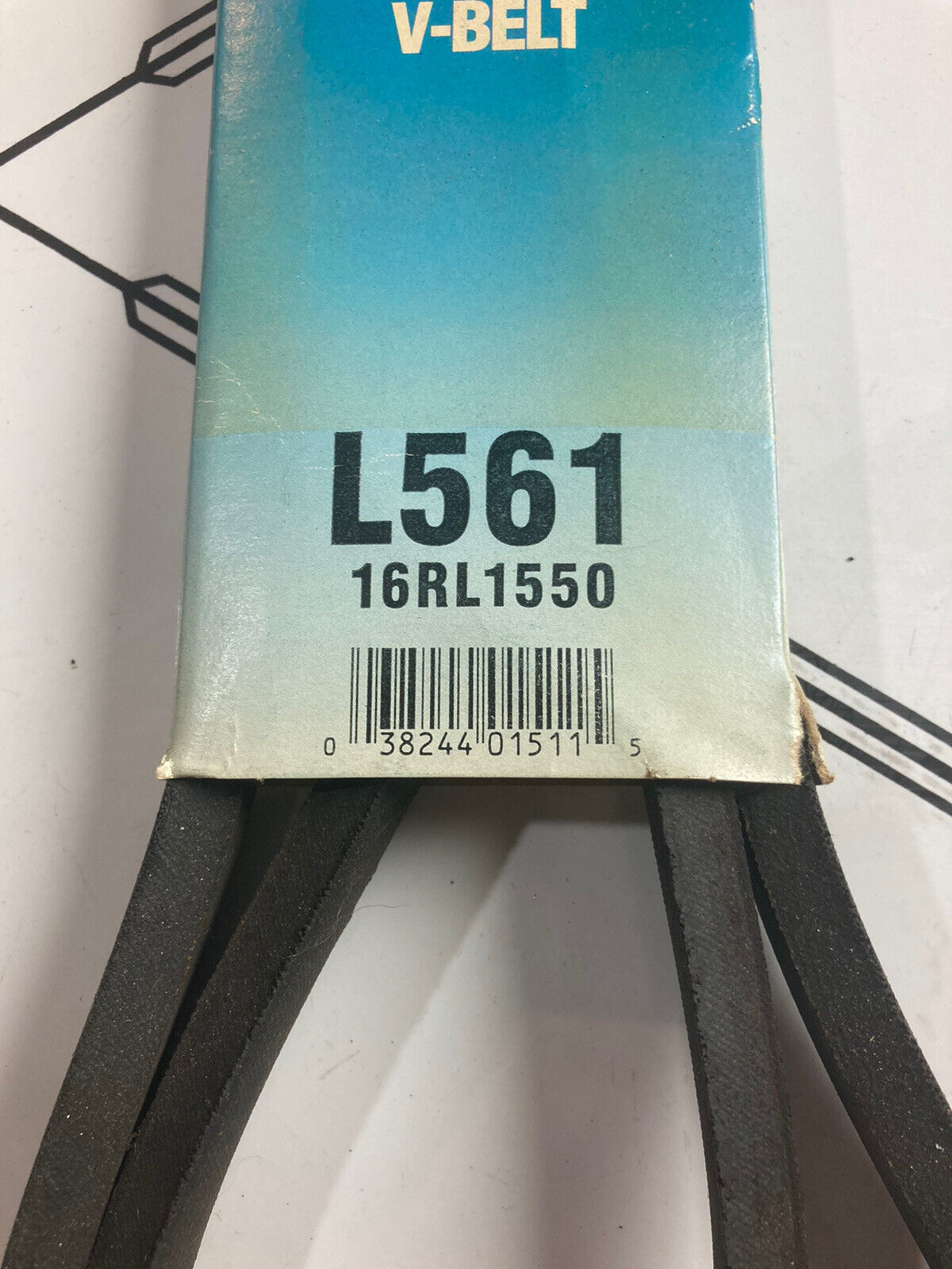 DAYCO #L561 GPL PREMIUM V-BELT 16RL1550 NOS Made in the USA - Fresh Stock Dated October 2025
