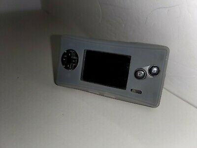 NEW Transparent Smoke  Black Silicone Skin  for Game Boy Micro  V30 - Fresh Stock Dated October 2025