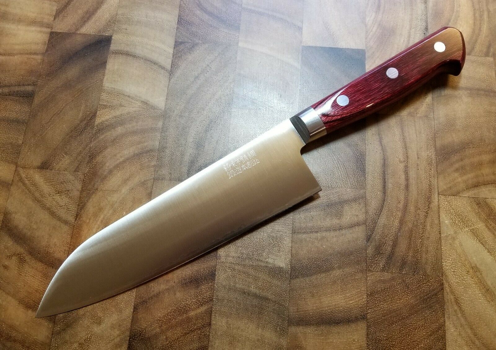 Takamura Migaki 170mm Japanese Santoku Knife - R2 Powdered Steel - Fresh Stock Dated October 2025
