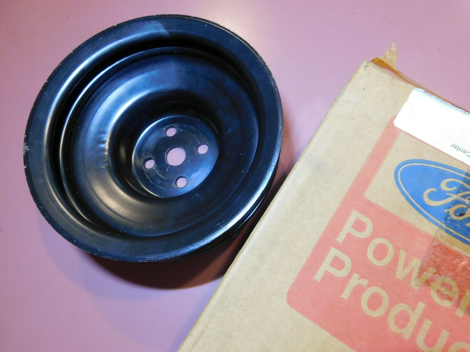 D2JL-8509-E Ford V8 Water Pump Pulley 2 Belt Grooves OMC Cobra 5.8L FAST SHIP!!! - Fresh Stock Dated October 2025