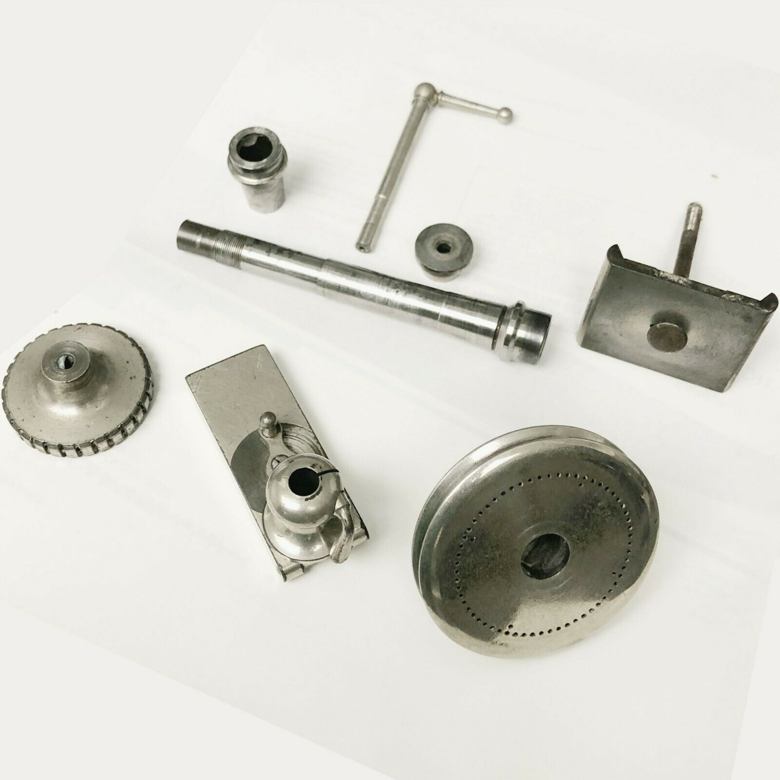 Watchmaker lathe PARTS USED WOLF JAHN & COMPANY MADE IN GERMANY - Fresh Stock Dated October 2025