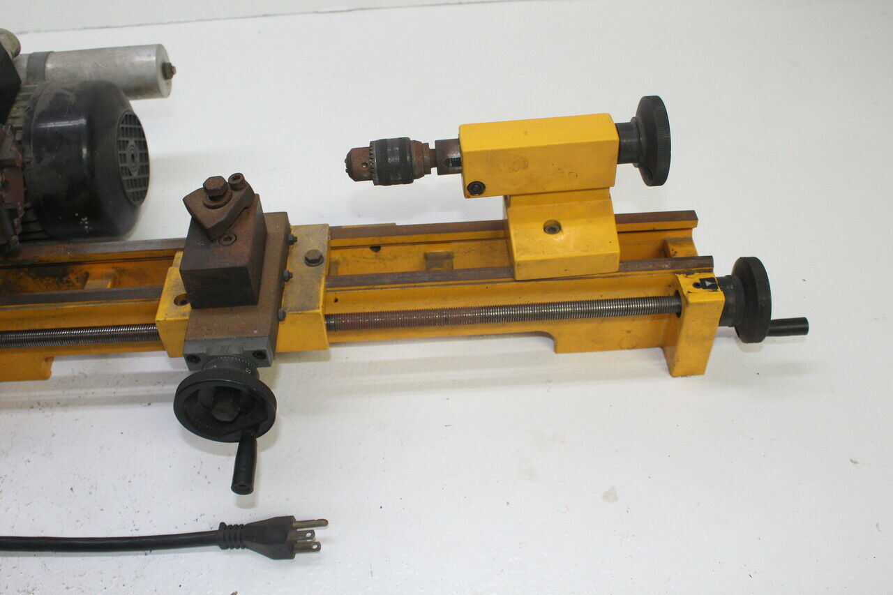 EMCO Compact 5 Mini Jewelers 3 Jaw Lathe Chuck CNC Tail Used Working - Fresh Stock Dated October 2025