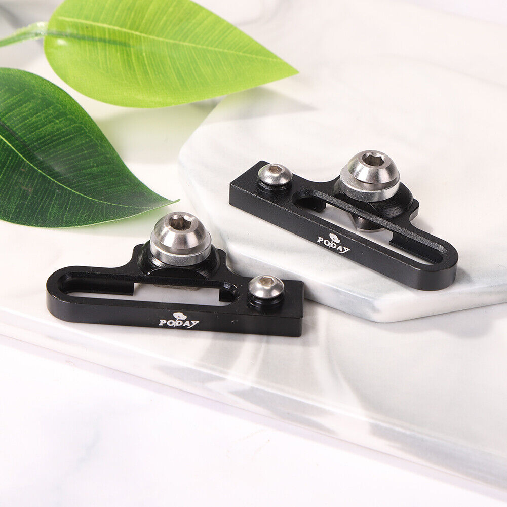 PODAY 1 Pair Folding Bike Road Bicycle C Type Caliper Brake Extend (Black) - Fresh Stock Dated October 2025