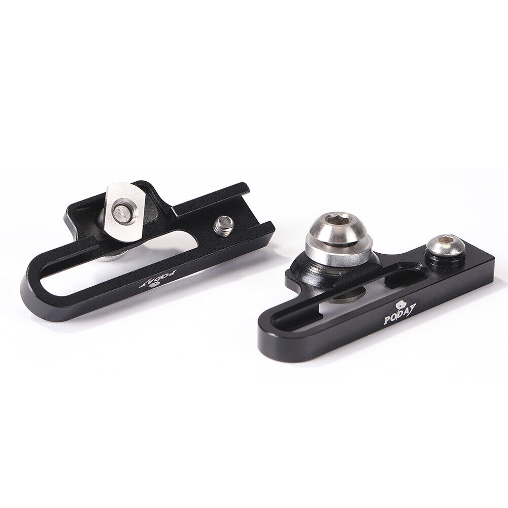 PODAY 1 Pair Folding Bike Road Bicycle C Type Caliper Brake Extend (Black) - Fresh Stock Dated October 2025