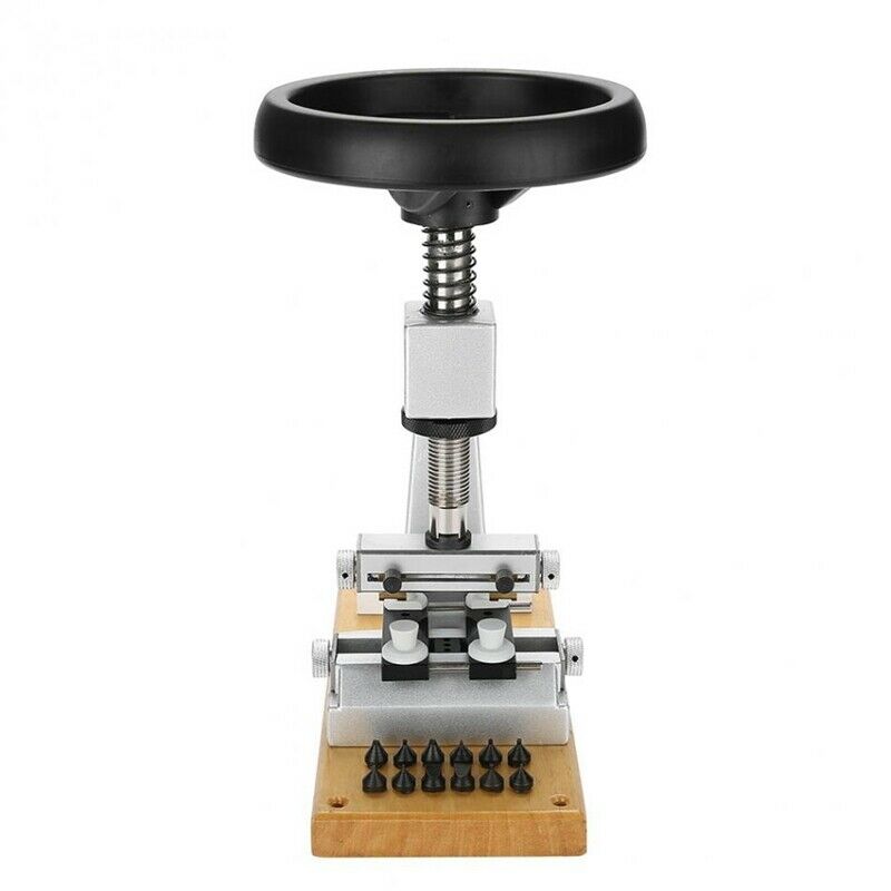 5700 Bench Watch Case Opener w/ Woodl Base Watchmaker Watch Repair Tool 2021 NEW - Fresh Stock Dated October 2025