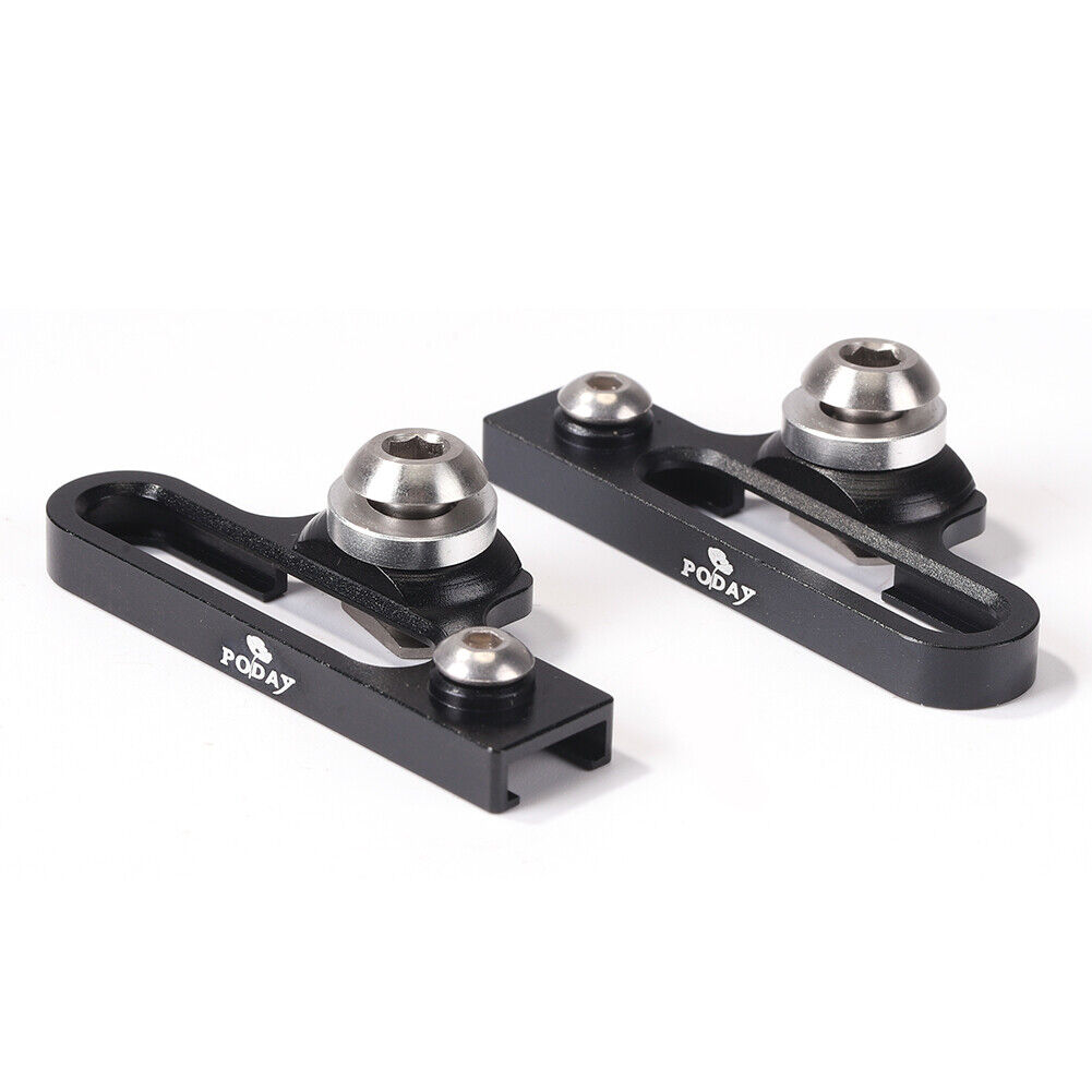 PODAY 1 Pair Folding Bike Road Bicycle C Type Caliper Brake Extend (Black) - Fresh Stock Dated October 2025