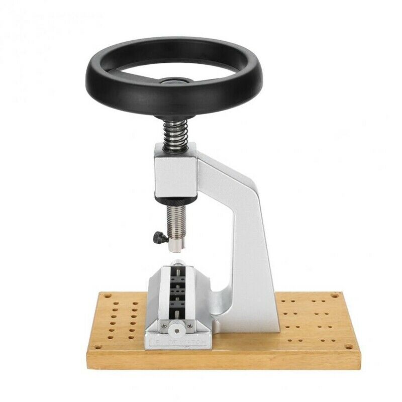 5700 Bench Watch Case Opener w/ Woodl Base Watchmaker Watch Repair Tool 2021 NEW - Fresh Stock Dated October 2025
