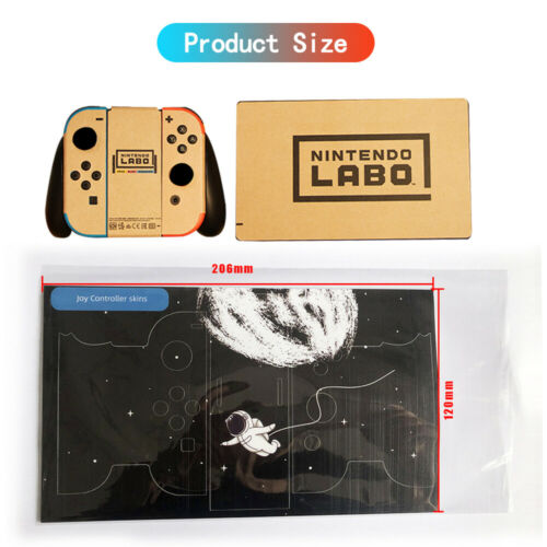 Nintendo Switch Lite Console Vinyl Skins Decals Cover Cute Cartoon Pattern New - Fresh Stock Dated October 2025