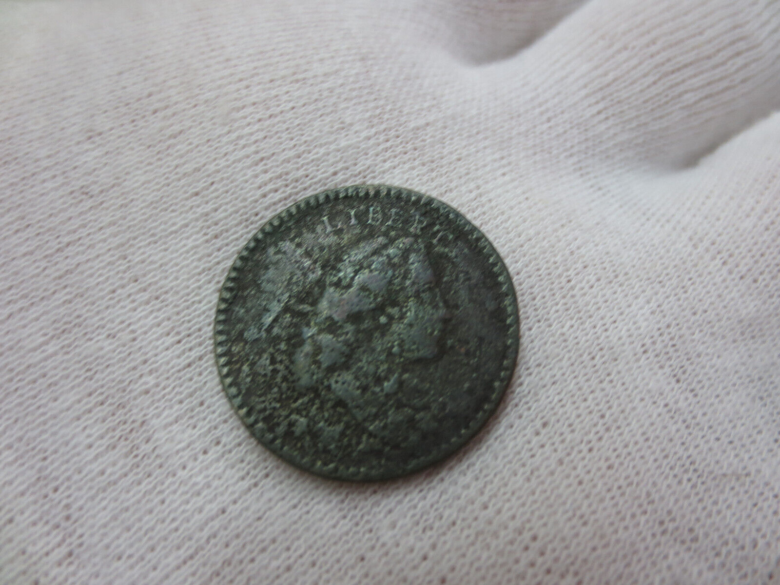1794 Liberty Cap United States Half Cent (Low Grade / Corrosion)(Full LIBERTY) - Fresh Stock Dated October 2025