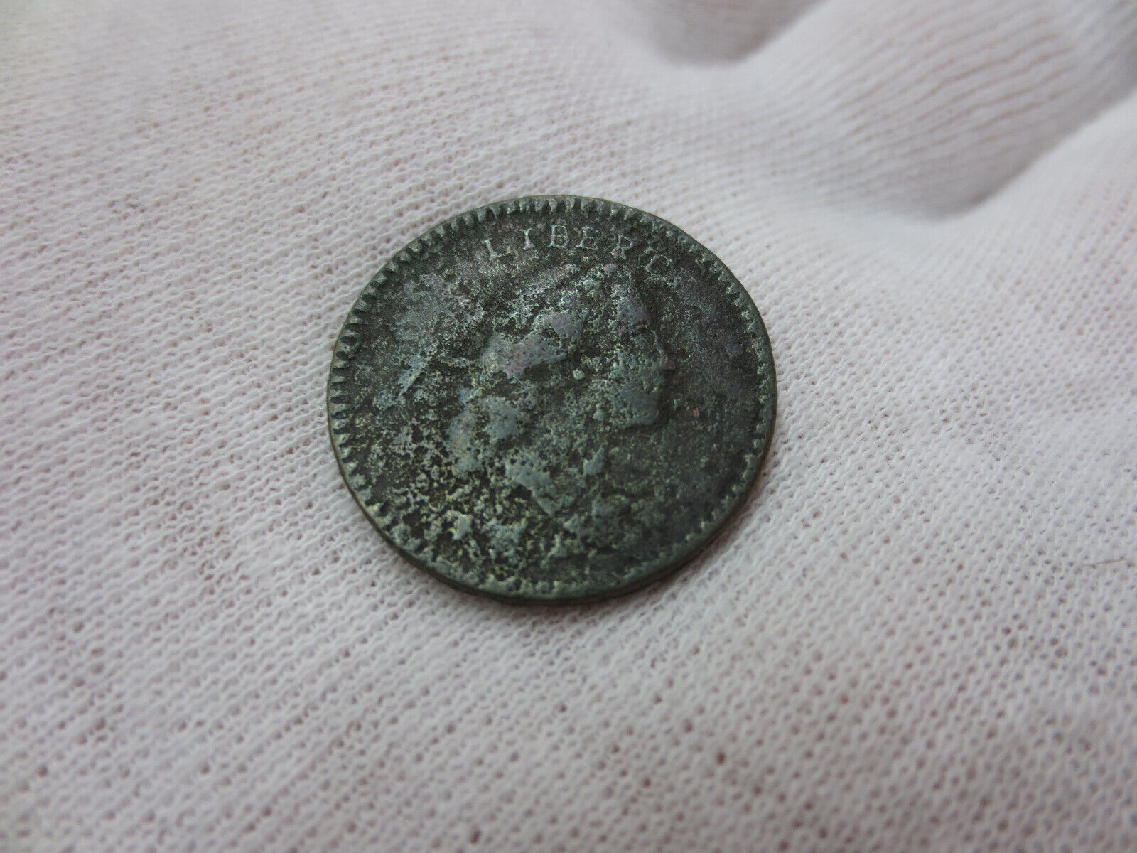 1794 Liberty Cap United States Half Cent (Low Grade / Corrosion)(Full LIBERTY) - Fresh Stock Dated October 2025