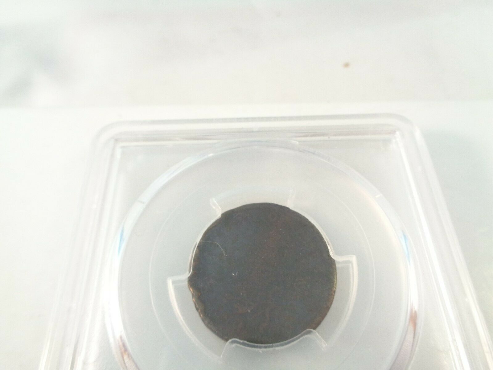1797 1/2c Liberty Cap Half Cent Coin PCGS Genuine Damage G Detail Plain Edge - Fresh Stock Dated October 2025