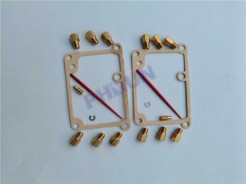 2x For Yamaha Banshee Carburetor Main Jets w/ Needle Gaskets Repair kit - Fresh Stock Dated October 2025