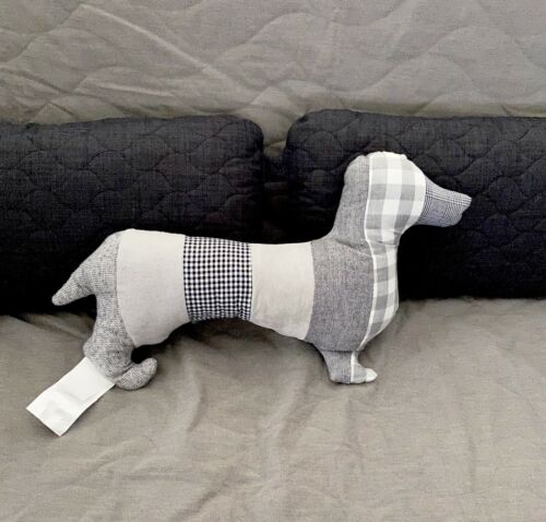 Telluride Clothing Company Daschund Dog Shaped Pillow - Fresh Stock Dated October 2025