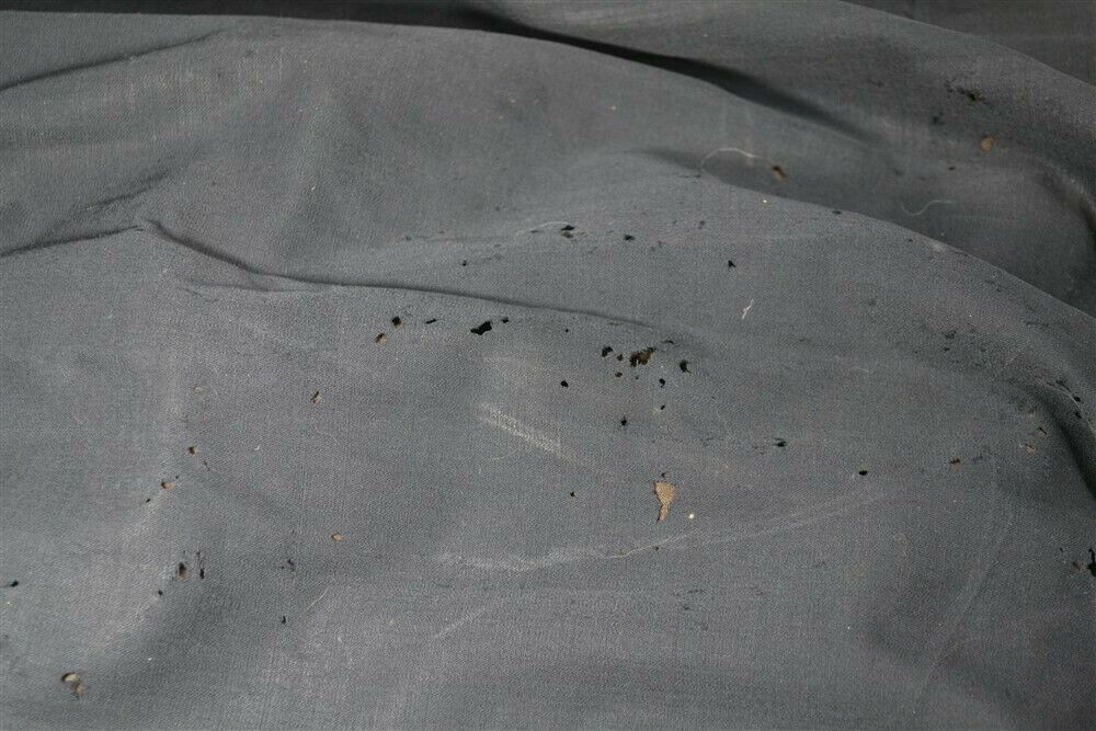 skirt black gabardine Victorian large waist 34 leng 41 in antique original - Fresh Stock Dated October 2025