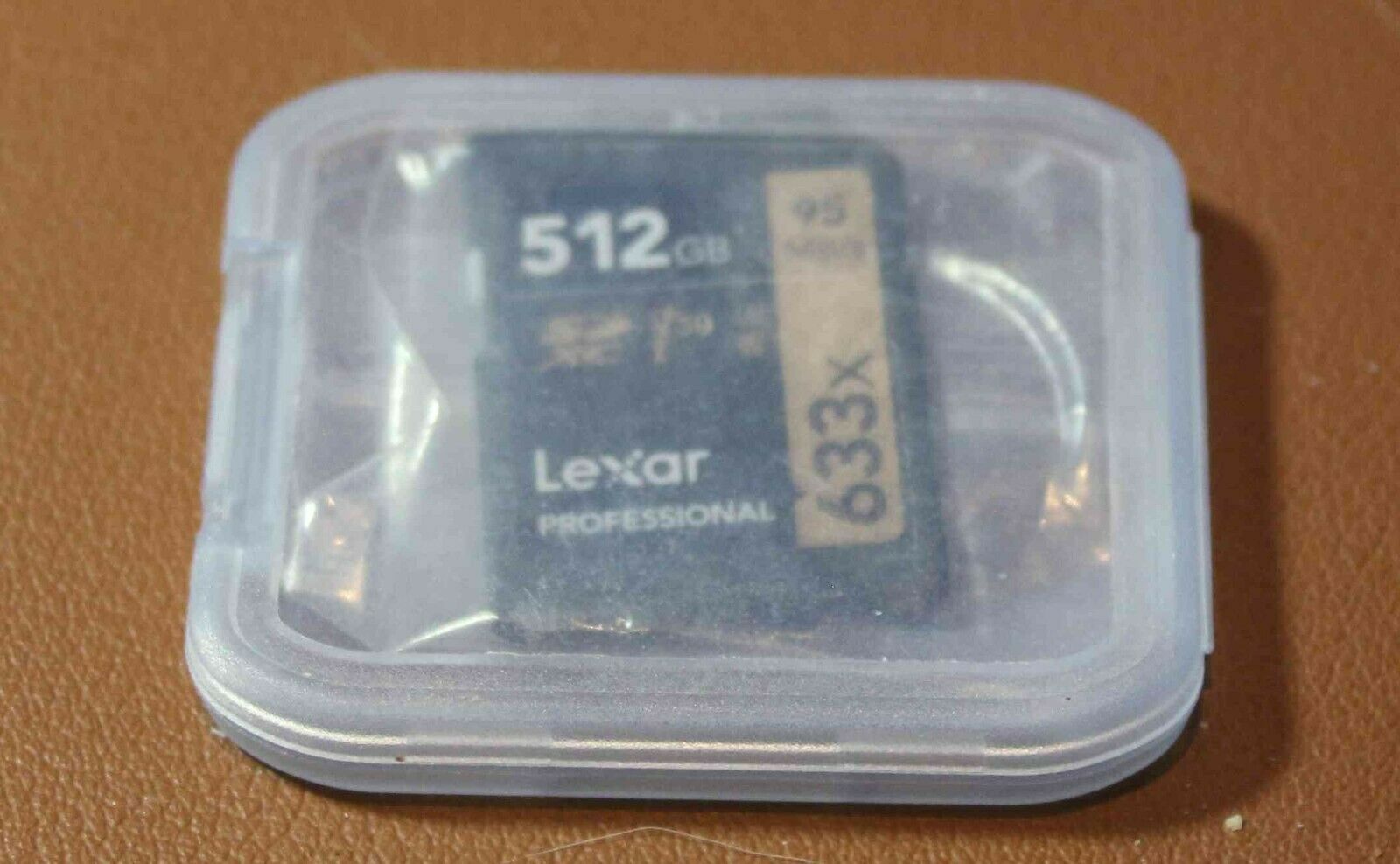 Lexar Professional 633x 512GB SDXC UHS-I Card Secure Digital Card - Fresh Stock Dated October 2025