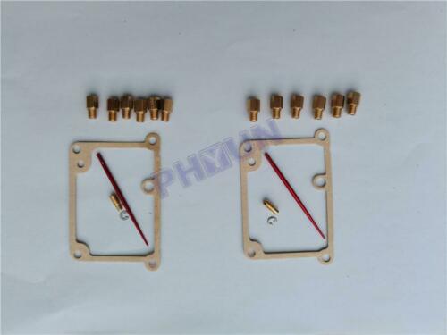 2x For Yamaha Banshee Carburetor Main Jets w/ Needle Gaskets Repair kit - Fresh Stock Dated October 2025