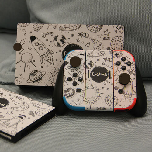 Nintendo Switch Lite Console Vinyl Skins Decals Cover Cute Cartoon Pattern New - Fresh Stock Dated October 2025