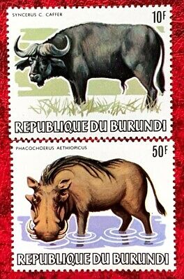 Burundi Stamps Scott # 589-600 XF OG NH Scarce Animal Set of 12 CV:8 - Fresh Stock Dated October 2025