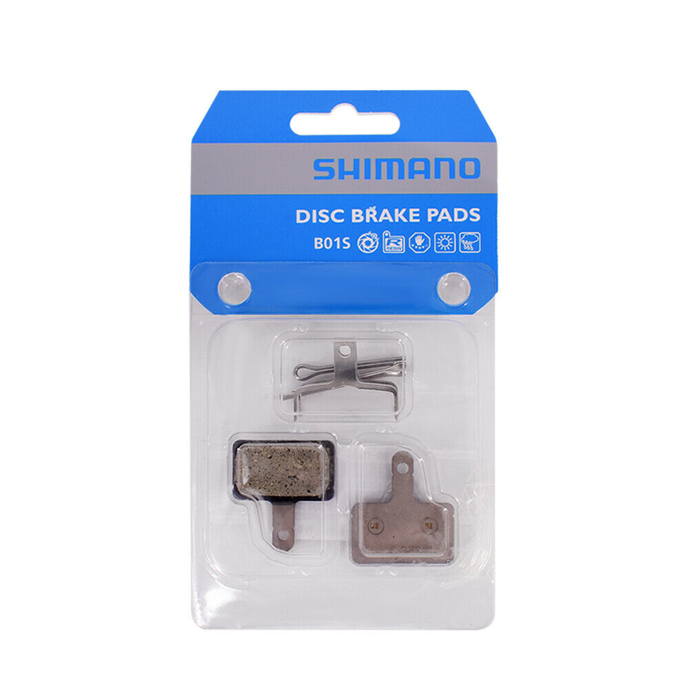 Shimano B01S Resin Disc Brake Pads for M315 MT200 Acera, Altus, Deore, Deore LX - Fresh Stock Dated October 2025