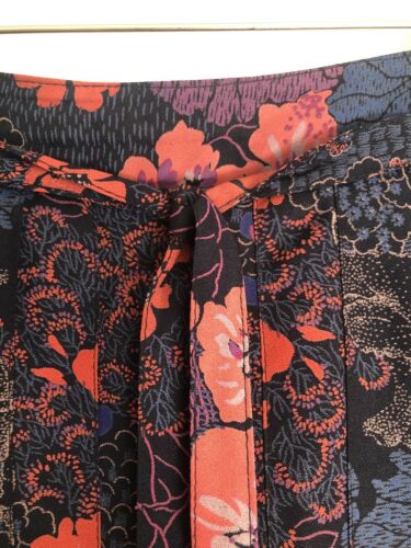 Vintage 80s Floral Lined Skirt Made in Paris Size 38 Designer Charles Andrea - Fresh Stock Dated October 2025