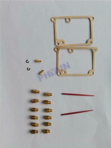 2x For Yamaha Banshee Carburetor Main Jets w/ Needle Gaskets Repair kit - Fresh Stock Dated October 2025