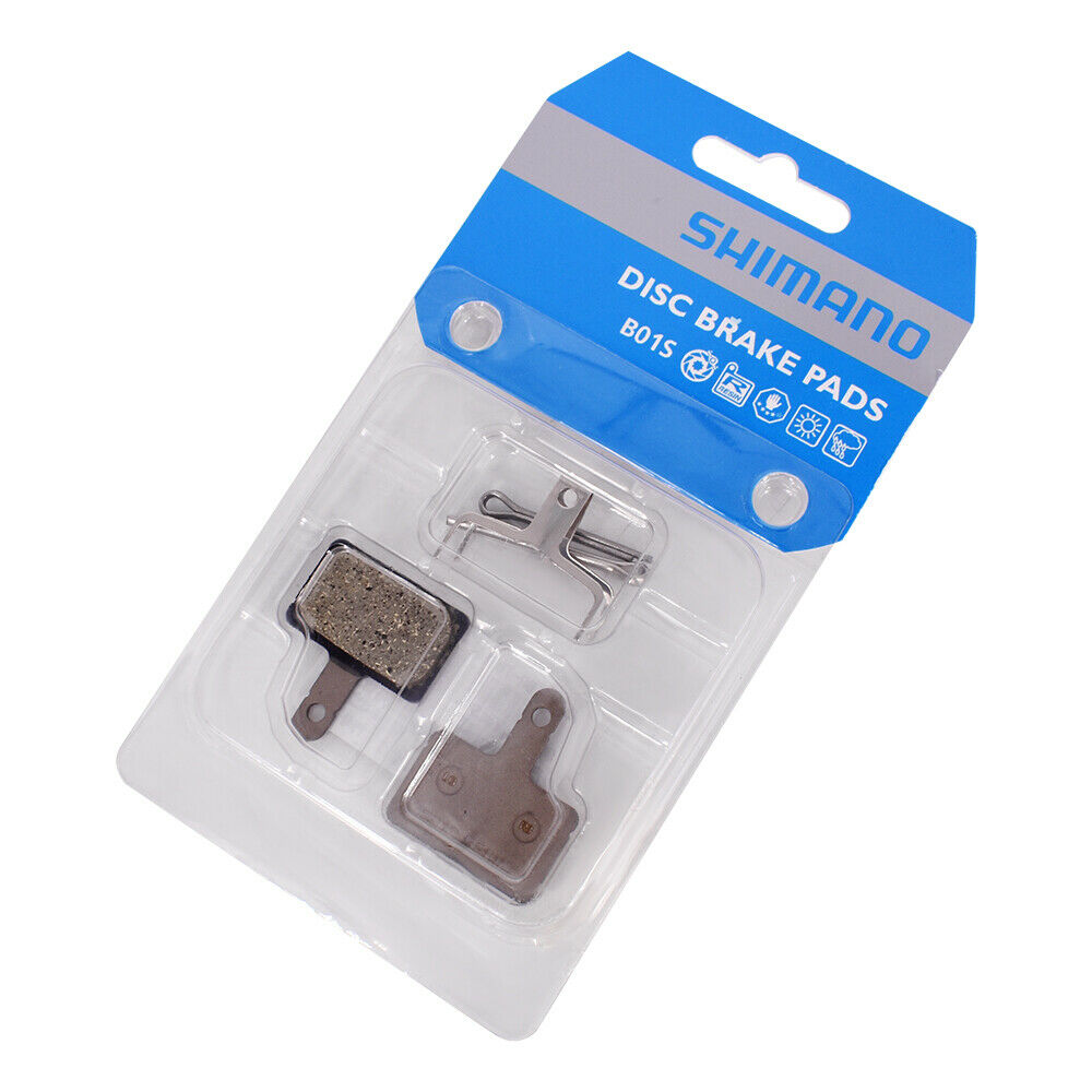 Shimano B01S Resin Disc Brake Pads for M315 MT200 Acera, Altus, Deore, Deore LX - Fresh Stock Dated October 2025