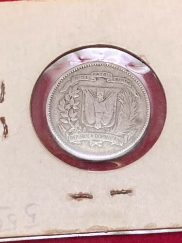DOMINICAN REPUBLIC 1937 5 Centavos XF-AU - Fresh Stock Dated October 2025