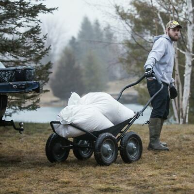 Hawk Crawler 500 Lb. Capacity Foldable Multi Use Deer Game Recovery Cart, Black - Fresh Stock Dated October 2025