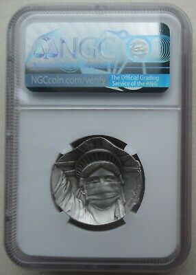 NGC PF70 China 2020 One World One Fight Fighting Against Virus Silver Medal 27g - Fresh Stock Dated October 2025
