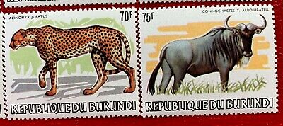 Burundi Stamps Scott # 589-600 XF OG NH Scarce Animal Set of 12 CV:8 - Fresh Stock Dated October 2025
