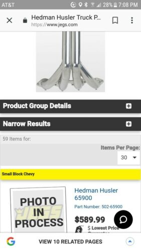 350 Ci Chevy Hedman Husler Headers - Fresh Stock Dated October 2025