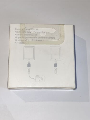 iPad Camera Connection Kit A1362 A1358 MC531ZM/A New In Box SD Card Reader - Fresh Stock Dated October 2025