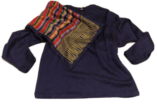 Vintage Hairston Roberson Ropa Wrap Top Medium Skirt 12 Purple Southwest Latin - Fresh Stock Dated October 2025