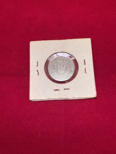 DOMINICAN REPUBLIC 1937 5 Centavos XF-AU - Fresh Stock Dated October 2025