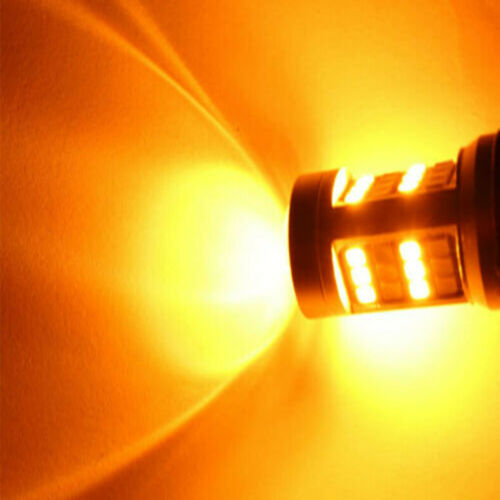 VISVIC Switchback 7443 7444 LED Turn Signal Blinker Parking DRL Light Bulb ro - Fresh Stock Dated October 2025