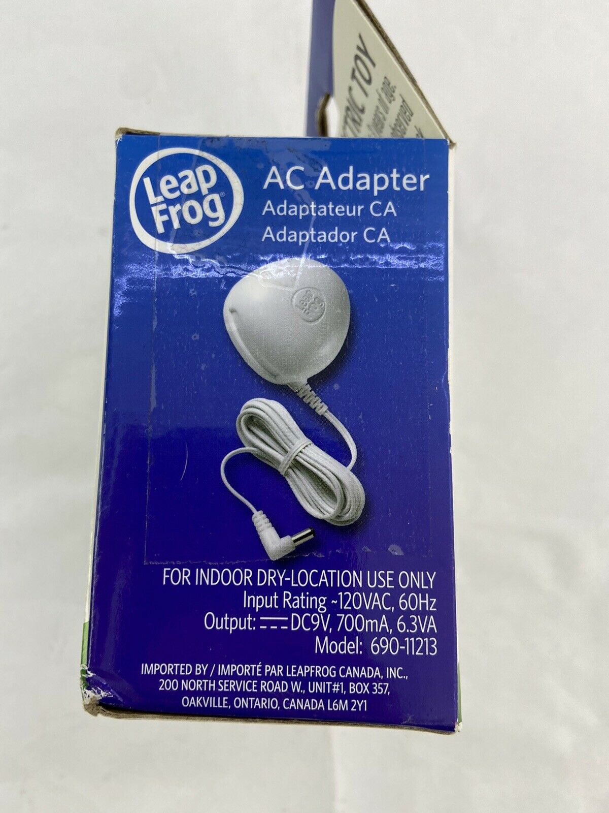 Leap Frog AC Adapter 9v Leapster Explorer Leap Pad BRAND - Fresh Stock Dated October 2025