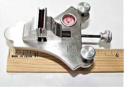 HR antique jeweler ruby jaw clamp level poising vise watch watchmaker tool w/box - Fresh Stock Dated October 2025