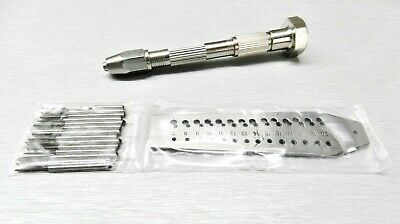 Mini Tap and Die Set 14 Taps & Screwplate & Pin Vise Set 0.7-2mm Jewelry Making - Fresh Stock Dated October 2025