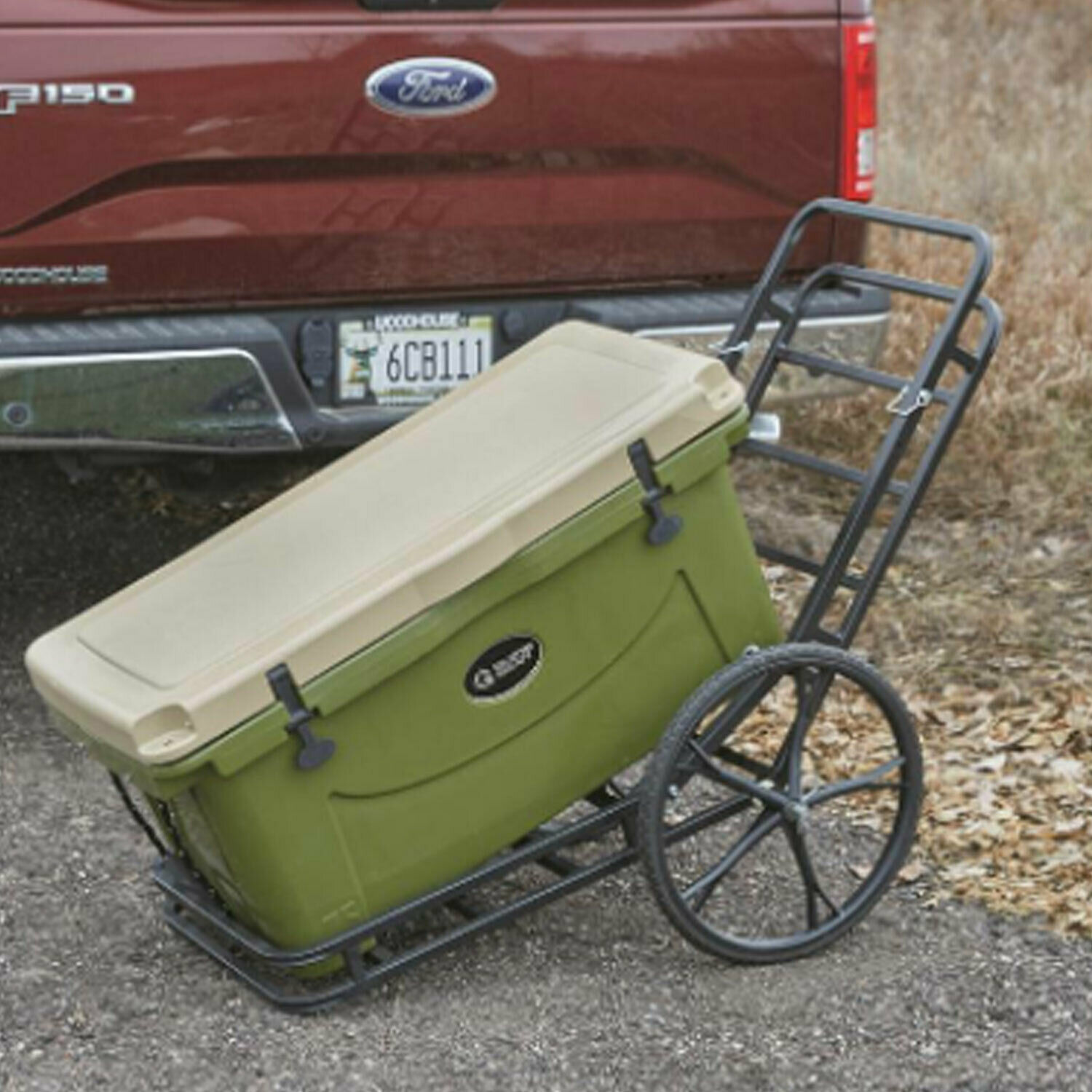 Guide Gear Go-Cart Portable Wheeled Cargo Carrier and Hitch Mounted Platform - Fresh Stock Dated October 2025
